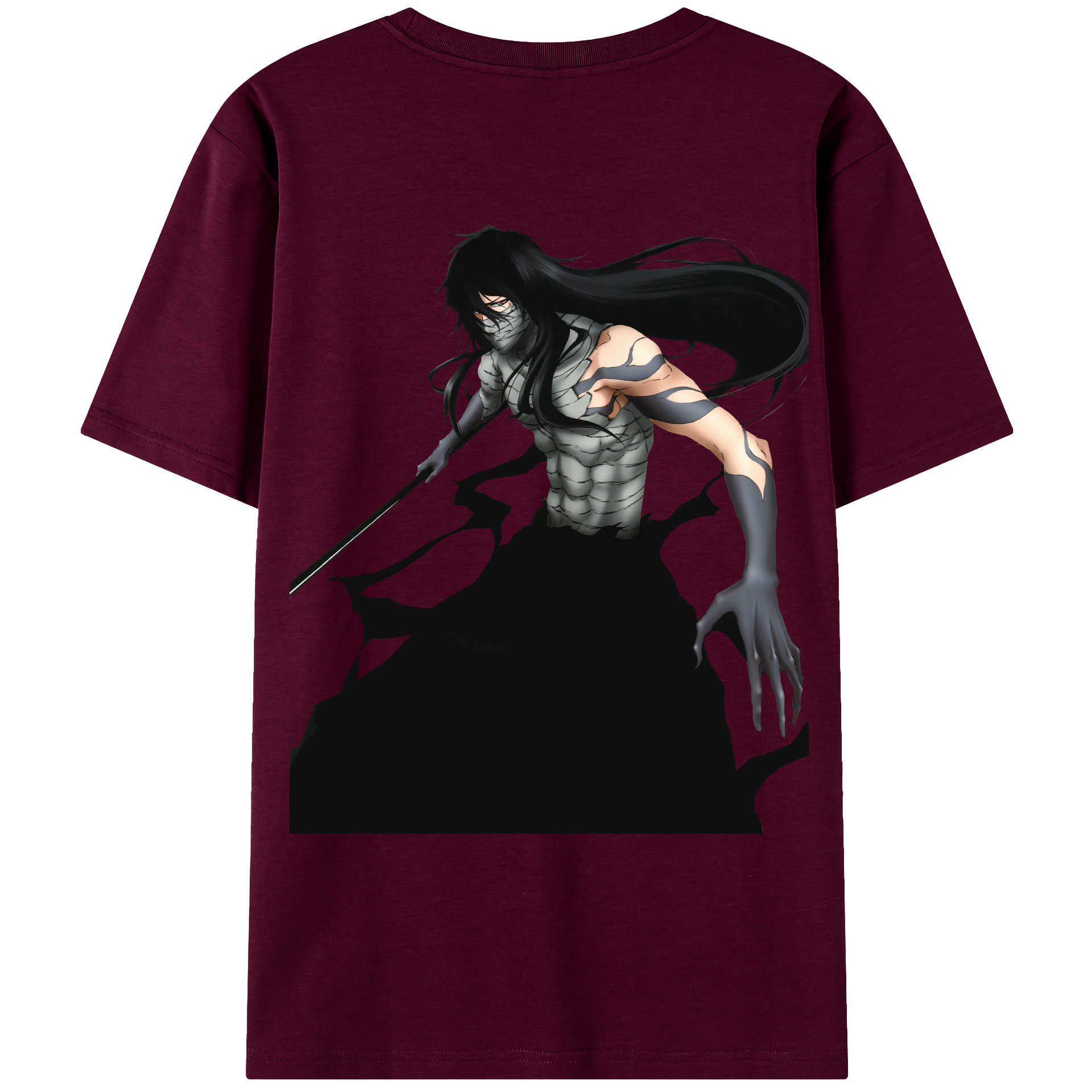 （画像用） ブリーチ 黒崎一護（くろさき いちご）BLEACH Kurosaki Ichigo レディース半袖Tシャツ(バックプリント)